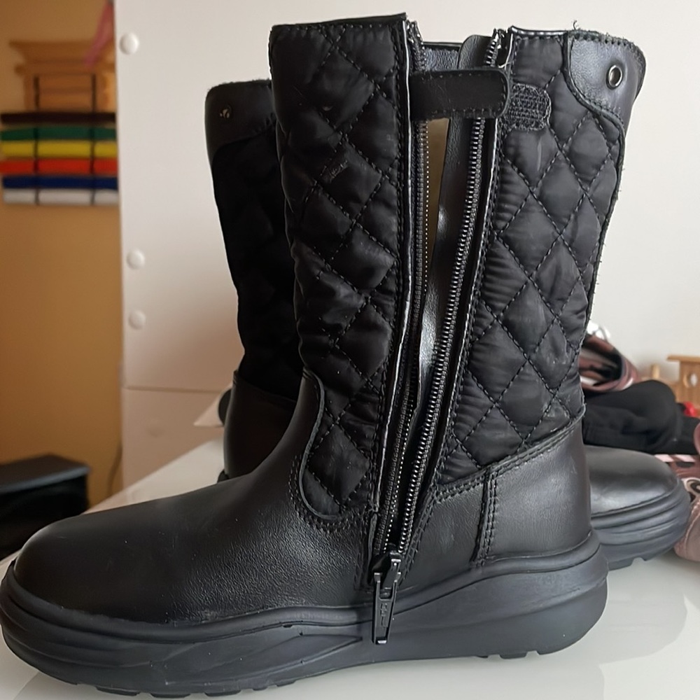 ❄️NEW❄️Naturino rainstep winter leather  boots sz 28 - Picture 2 of 8